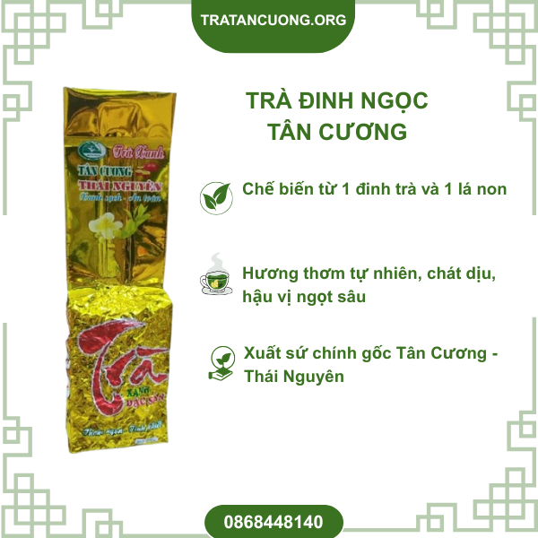 Trà Đinh Ngọc Tân Cương Thái Nguyên Ngon Nhất